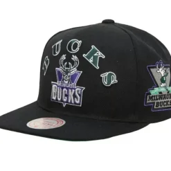 Mitchell & Ness Snapback-My Squad Snapback Hwc Milwaukee Bucks