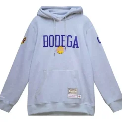 Men Mitchell & Ness Hoodies & Sweatshirts-My Towns Bodega Hoody Los Angeles Lakers