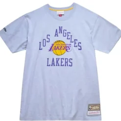 Men Mitchell & Ness T-Shirts & Tops-My Towns Bodega Ss Tee Los Angeles Lakers