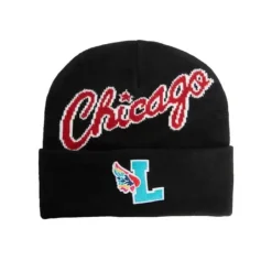 Mitchell & Ness Knit-My Towns Leaders Beanie Chicago Bulls