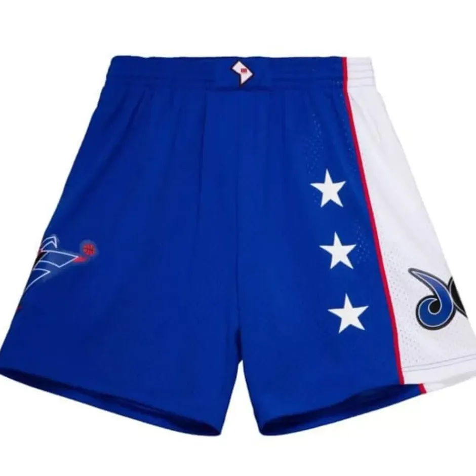 Men Mitchell & Ness Shorts-My Towns Major Fashion Shorts Washington Wizards