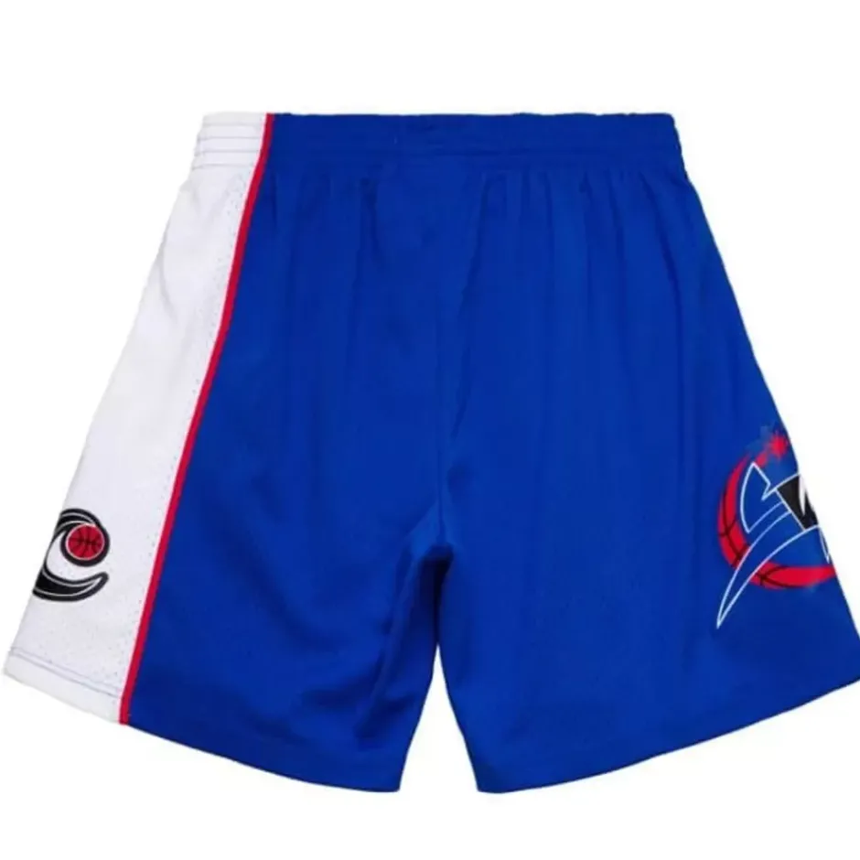 Men Mitchell & Ness Shorts-My Towns Major Fashion Shorts Washington Wizards