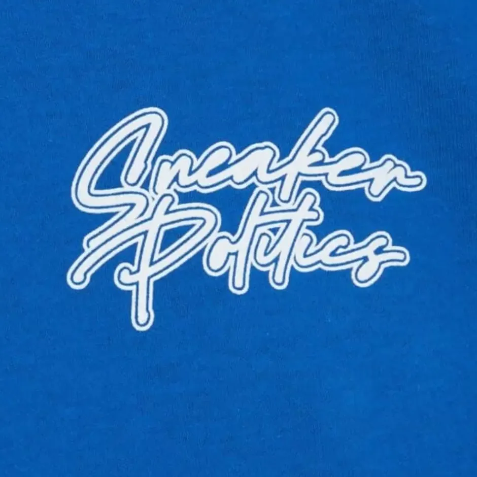 Men Mitchell & Ness T-Shirts & Tops-My Towns Politics Type Ss Tee Dallas Mavericks