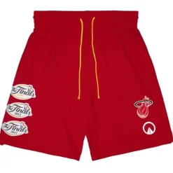 Men Mitchell & Ness Shorts-My Towns Unknwn Fashion Shorts Miami Heat