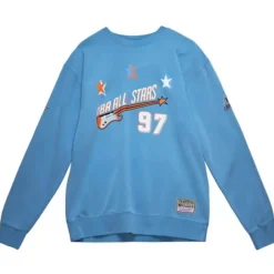 Men Mitchell & Ness Hoodies & Sweatshirts-My Towns Xhibition Crew All Star