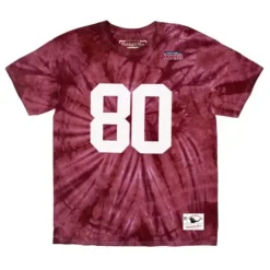 Men Mitchell & Ness T-Shirts & Tops-Name & Number Spider Tee San Francisco 49Ers 1988 Jerry Rice