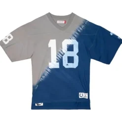 Men Mitchell & Ness T-Shirts & Tops-Name & Number Ss Tie Dye Top Indianapolis Colts Peyton Manning