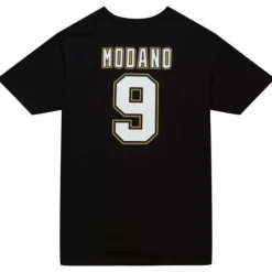 Men Mitchell & Ness T-Shirts & Tops-Name & Number Tee Dallas Stars Mike Modano