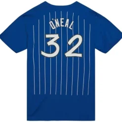Men Mitchell & Ness T-Shirts & Tops-Name & Number Tee Orlando Magic 1996-97 Shaquille O'Neal