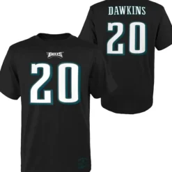 Youth Mitchell & Ness Infant & Toddler-Name & Number Tee Philadelphia Eagles Brian Dawkins