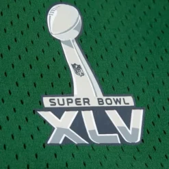 Men Mitchell & Ness T-Shirts & Tops-Name And Number Mesh Top Green Bay Packers 2010 Charles Woodson