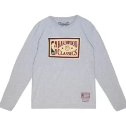 Men Mitchell & Ness T-Shirts & Tops-Nba Longsleeve Tee