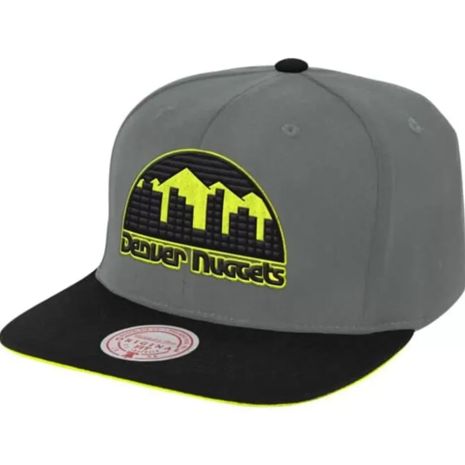 Mitchell & Ness Snapback-Neon Lights Snapback Hwc Denver Nuggets