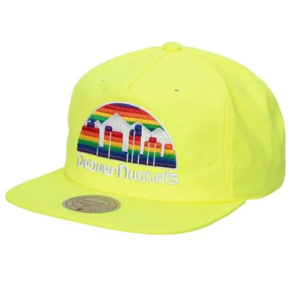 Mitchell & Ness Snapback-Neon Nylon Snapback Hwc Denver Nuggets