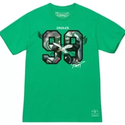 Men Mitchell & Ness T-Shirts & Tops-Nfl Tee Philadelphia Eagles Jerome Brown