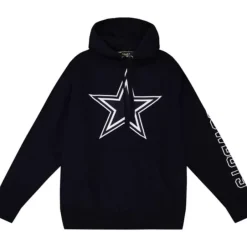 Men Mitchell & Ness Hoodies & Sweatshirts-N&N Fleece Hoody Dallas Cowboys Troy Aikman