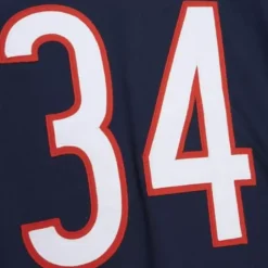 Men Mitchell & Ness T-Shirts & Tops-N&N Longsleeve Tee Chicago Bears 1983 Walter Payton