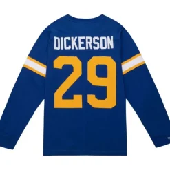 Men Mitchell & Ness T-Shirts & Tops-N&N Longsleeve Tee Los Angeles Rams 1985 Eric Dickerson