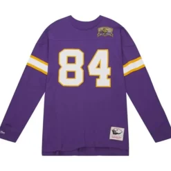 Men Mitchell & Ness T-Shirts & Tops-N&N Longsleeve Tee Minnesota Vikings 2000 Randy Moss