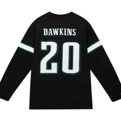 Men Mitchell & Ness T-Shirts & Tops-N&N Longsleeve Tee Philadelphia Eagles 2003 Brian Dawkins