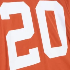 Men Mitchell & Ness T-Shirts & Tops-N&N Longsleeve Tee University Of Texas At Austin 1977 Earl Campbell