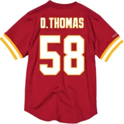 Men Mitchell & Ness T-Shirts & Tops-N&N Mesh Top Kansas City Chiefs 1994 Derrick Thomas