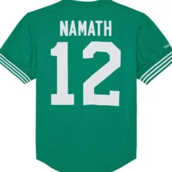 Men Mitchell & Ness T-Shirts & Tops-N&N Mesh Top New York Jets 1969 Joe Namath
