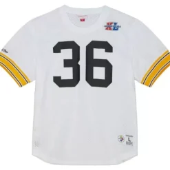 Men Mitchell & Ness T-Shirts & Tops-N&N Mesh Top Pittsburgh Steelers 2005 Jerome Bettis