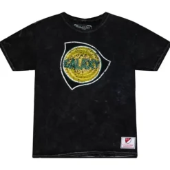 Men Mitchell & Ness T-Shirts & Tops-Now & Then Tee Los Angeles Galaxy