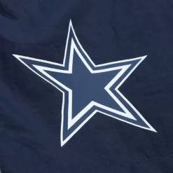 Men Mitchell & Ness Shorts-Nylon Utility Shorts Dallas Cowboys