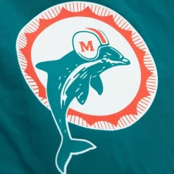Men Mitchell & Ness Shorts-Nylon Utility Shorts Miami Dolphins