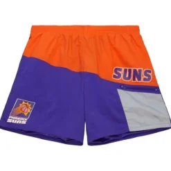 Men Mitchell & Ness Shorts-Nylon Utility Shorts Phoenix Suns