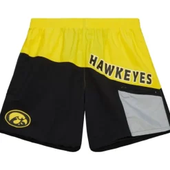 Men Mitchell & Ness Shorts-Nylon Utility Shorts University Of Iowa