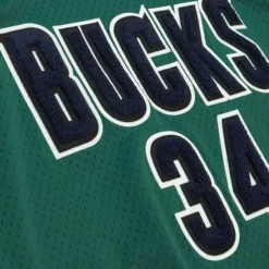 Mitchell & Ness Nba Swingman-Off Court Chenille Swingman Ray Allen Milwaukee Bucks 2000-01 Jersey