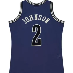 Mitchell & Ness Nba Swingman-Off Court Chenille Swingman Larry Johnson Charlotte Hornets 1994-95 Jersey