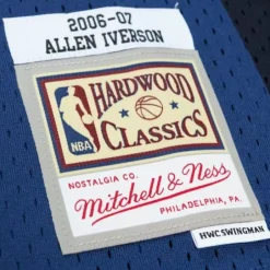 Mitchell & Ness Nba Swingman-Off Court Chenille Swingman Allen Iverson Denver Nuggets 2006-07 Jersey