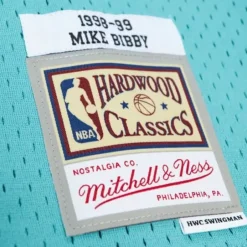 Mitchell & Ness Nba Swingman-Off Court Chenille Swingman Mike Bibby Vancouver Grizzlies 1998-99 Jersey