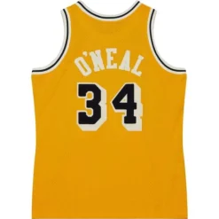 Mitchell & Ness Nba Swingman-Off Court Chenille Swingman Shaquille O'Neal Los Angeles Lakers 1996-97 Jersey
