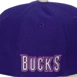 Mitchell & Ness Snapback-Off Team Snapback Hwc Milwaukee Bucks