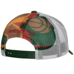 Mitchell & Ness Snapback-Off The Backboard Trucker Snapback Hwc Seattle Supersonics