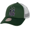 Mitchell & Ness Snapback-Off The Backboard Trucker Snapback Hwc Milwaukee Bucks