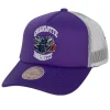 Mitchell & Ness Snapback-Off The Backboard Trucker Snapback Hwc Charlotte Hornets
