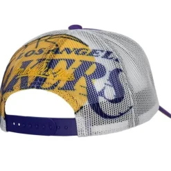 Mitchell & Ness Snapback-Off The Backboard Trucker Snapback Los Angeles Lakers