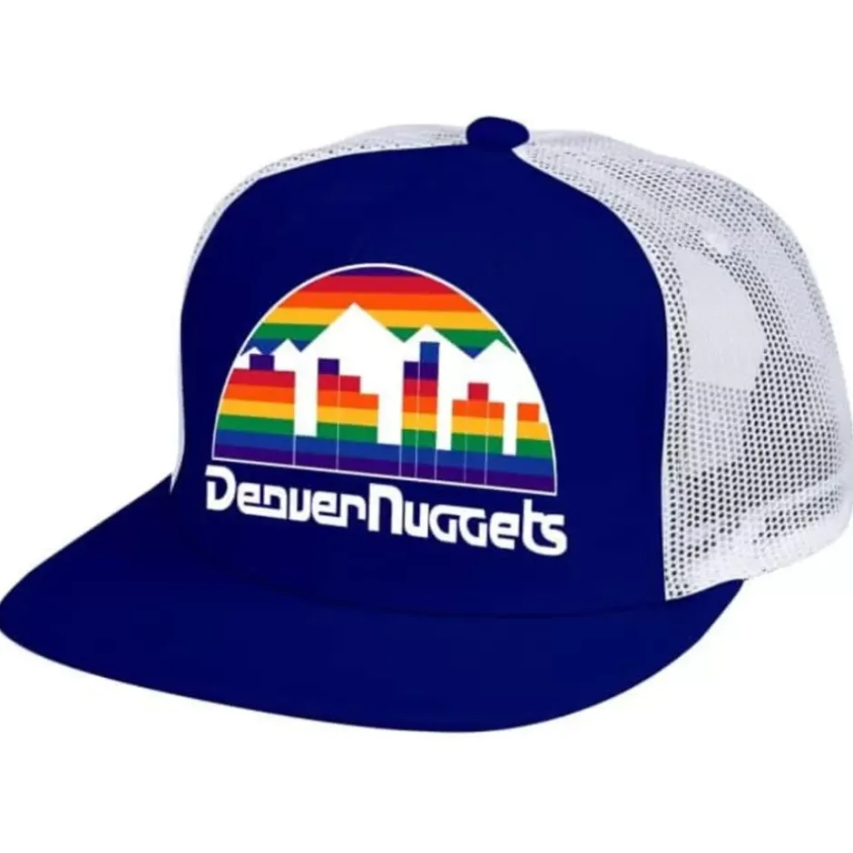 Mitchell & Ness Snapback-Off The Backboard Trucker Snapback Hwc Denver Nuggets