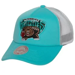 Mitchell & Ness Snapback-Off The Backboard Trucker Snapback Hwc Vancouver Grizzlies