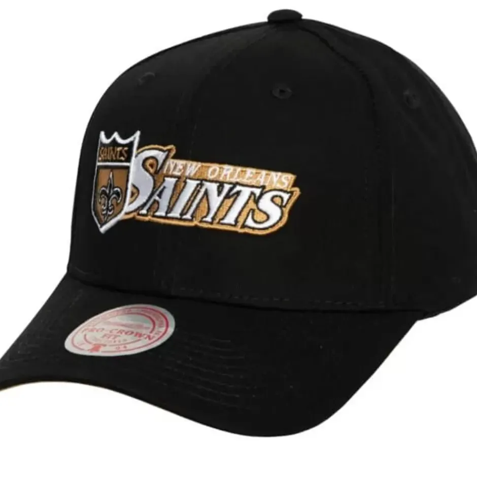 Mitchell & Ness Snapback-Oh Word Pro Snapback New Orleans Saints