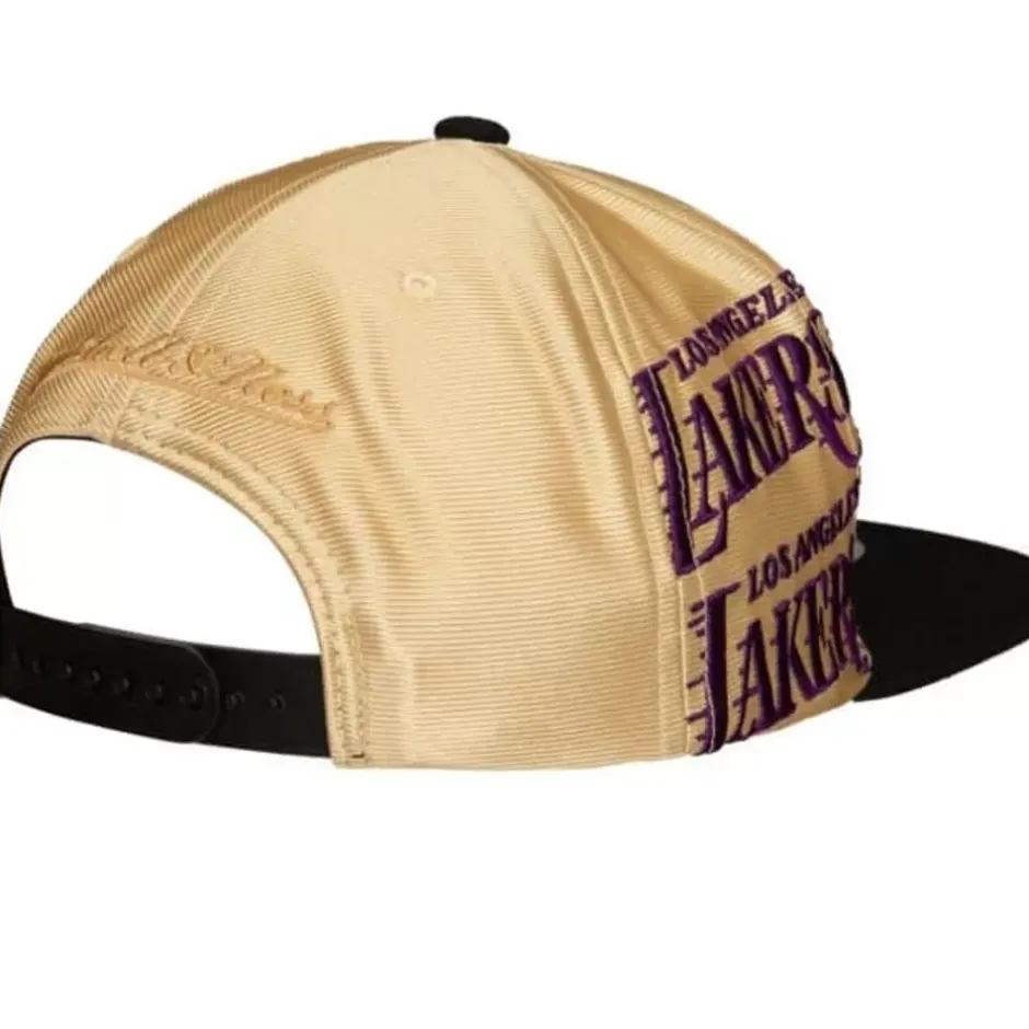 Mitchell & Ness Snapback-Omni Branded B Snapback Los Angeles Lakers