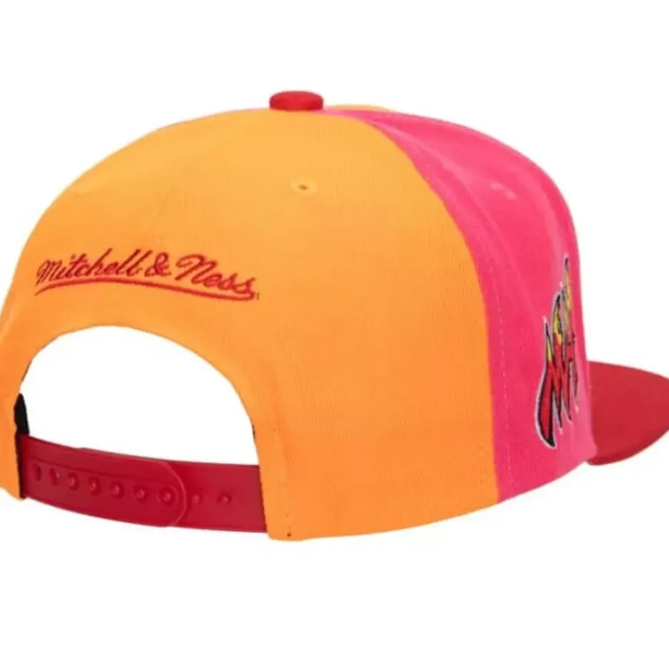 Mitchell & Ness Snapback-On The Block Snapback Hwc Miami Heat
