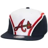 Mitchell & Ness Snapback-Overhead Snapback Atlanta Braves