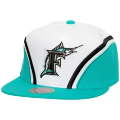 Mitchell & Ness Snapback-Overhead Snapback Coop Florida Marlins